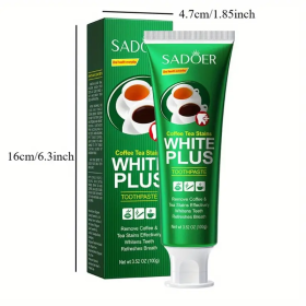 Tea Toothpaste, Plaque Protection, Fresh Breath, Basic Cleaning, Moisturizing Formula, Dental Care Essentials - Prohibited From Being Sold On The (Option: Tea toothpaste)